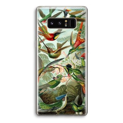 Haeckel Trochilidae: Samsung Galaxy Note 8 Transparant Hoesje
