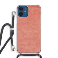 Marrakech Walls: iPhone 12 mini Transparant Hoesje met koord