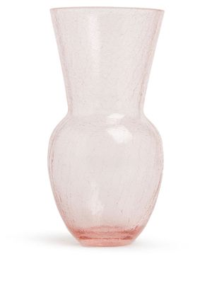 KLIMCHI vase Felicity en effet craquelé - Rose