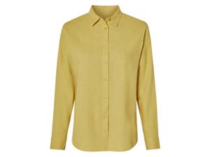 esmara Linnen dames blouse (Groen, 36)