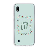It's Lit: Samsung Galaxy A10 Transparant Hoesje