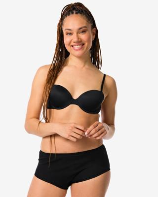 HEMA Damesslips katoen - 2 stuks zwart (zwart)