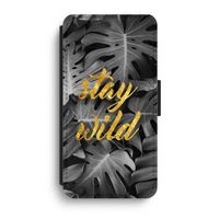 Stay wild: iPhone XR Flip Hoesje