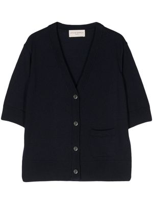 Officine Generale cardigan Aglae en mérinos - Bleu
