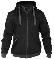 DASSY sweatshirt jas pulse nachtblauw/antraciet m