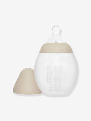 Zuigfles BibRond 330 ml ELHEE beige (sand)