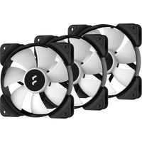 Fractal Design Aspect 12 RGB PWM Black Frame 3 Fan Pack case fan 3 stuks - thumbnail