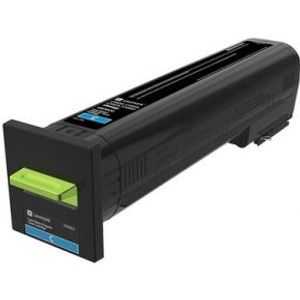 Lexmark 72K20C0 8000pagina's Cyaan toners & lasercartridge
