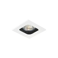 Inbouwspot BWS Led Vierkant 10x10 cm Aluminium Wit Boss & Wessing