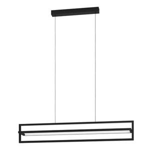 EGLO Siberia Hanglamp - LED - 78 cm - Zwart|Wit - Dimbaar