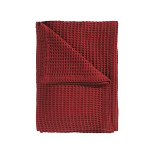 Heckett & Lane Heckett & Lane Wafel Plaid 240x260 Fire Red