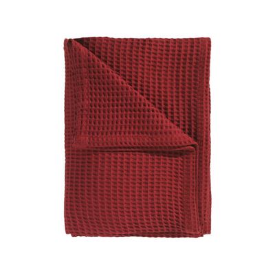 Heckett & Lane Heckett & Lane Wafel Plaid 240x260 Fire Red