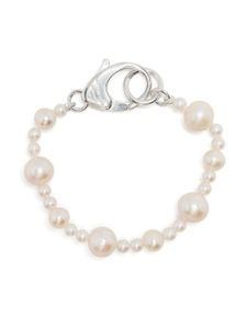 Hatton Labs bracelet à perles XL Pebbles - Blanc