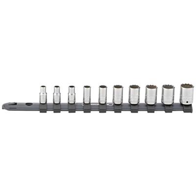 Stahlwille 40/10-12916 96051010 Dopsleutelinzetset 1/4 10-delig