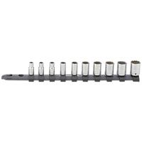 Stahlwille 40/10-12916 96051010 Dopsleutelinzetset 1/4 10-delig