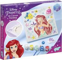 Intro Totum disney prinses - canvas 3d schilderen