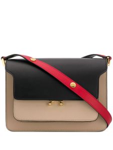 Marni sac porté épaule Trunk - Noir