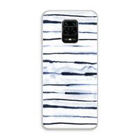 Ink Stripes: Xiaomi Redmi Note 10 Lite Transparant Hoesje
