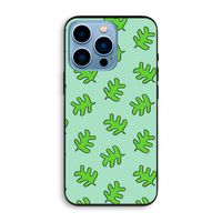 Groene blaadjes: iPhone 13 Pro Biologisch afbreekbaar hoesje