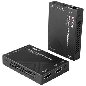 Lindy 38398 audio/video extender AV-zender & ontvanger Zwart