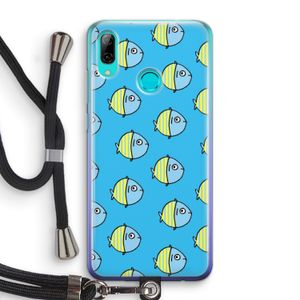 Visjes: Huawei P Smart (2019) Transparant Hoesje met koord