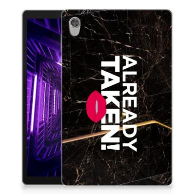 Lenovo Tab M10 HD (2de generatie) Back cover met naam Already Taken Black