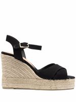 Castañer espadrilles à plateforme - Noir