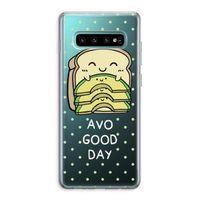 Avo Good Day: Samsung Galaxy S10 Plus Transparant Hoesje