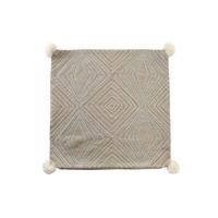 Kussenhoes DKD Home Decor Grijs 50 x 1 x 50 cm