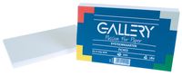 Gallery witte systeemkaarten, ft 7,5 x 12,5 cm, effen, pak van 100 stuks - thumbnail