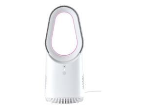 SILVERCREST Bladloze tafelventilator met LED (Wit)
