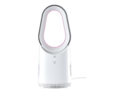 SILVERCREST Bladloze tafelventilator met LED (Wit)
