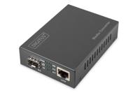 Digitus DN-82211 Mediaconverter 1 SFP, GBIC, LAN, LAN 10/100/1000 MBit/s, SFP 1 / 10 GBit/s