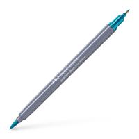 Faber Castell Duo aquarelmarker Goldfaber - 154 licht kobalt turquoise