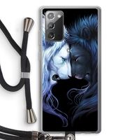 Brotherhood: Samsung Galaxy Note 20 / Note 20 5G Transparant Hoesje met koord