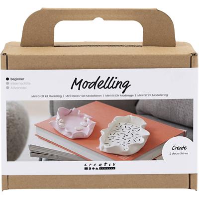 Creativ Company Mini hobbyset boetseren, kommen, 1 doos