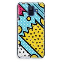 Pop Art #1: Samsung Galaxy A6 (2018) Transparant Hoesje