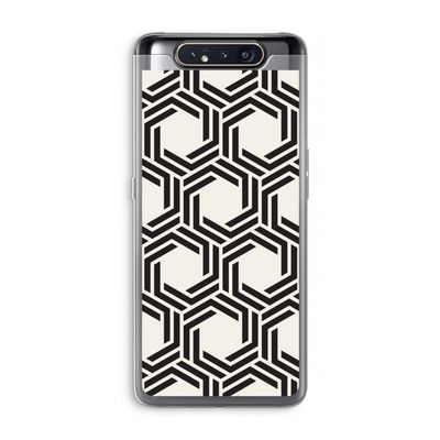 Geometrisch patroon: Samsung Galaxy A80 Transparant Hoesje