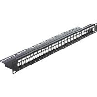 19" Keystone Patch Panel 24 Port Patchpaneel