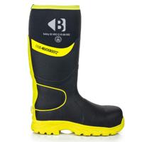BuckBootz Werklaars BBZ8000 S5 Zwart/Geel | Zwart/Geel | Maat 47 - 00.176.111.47