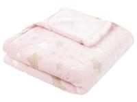 LIVARNO home Plaid 170 x 130 cm (Lichtroze)