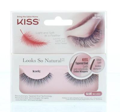 Kiss Looks so natural lash iconic 1 Stuks Kiss Looks so natural lash iconic 1 Stuks