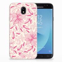 Samsung Galaxy J7 2017 | J7 Pro | TPU Case | Pink Flowers
