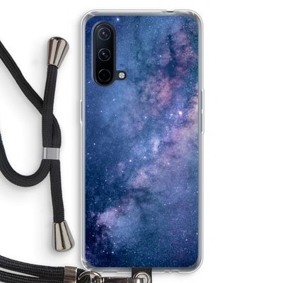 Nebula: OnePlus Nord CE 5G Transparant Hoesje met koord