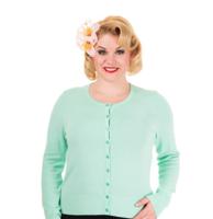 Banned Getaway Cardigan Mint-XXXL