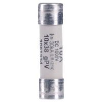 FUSE 10,3x38 10A PV  - Cylindrical fuse 10x38 mm 10A FUSE 10,3x38 10A PV - thumbnail