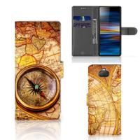 Sony Xperia 10 | Flip Cover | Kompas Sony Xperia 10 | Flip Cover | Kompas