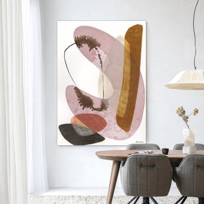 Urban Cotton Wandkleed 'Balance' 110 x 145cm in Frame - black