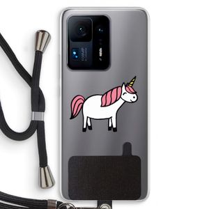 Eenhoorn: Xiaomi Mi Mix 4 Transparant Hoesje met koord