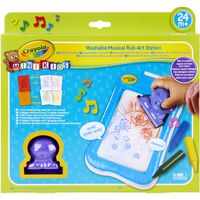 Mini Kids - Muzikaal kleur-wrijf tablet 81-1306 Tekenen